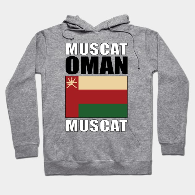 Flag of Oman Hoodie by KewaleeTee